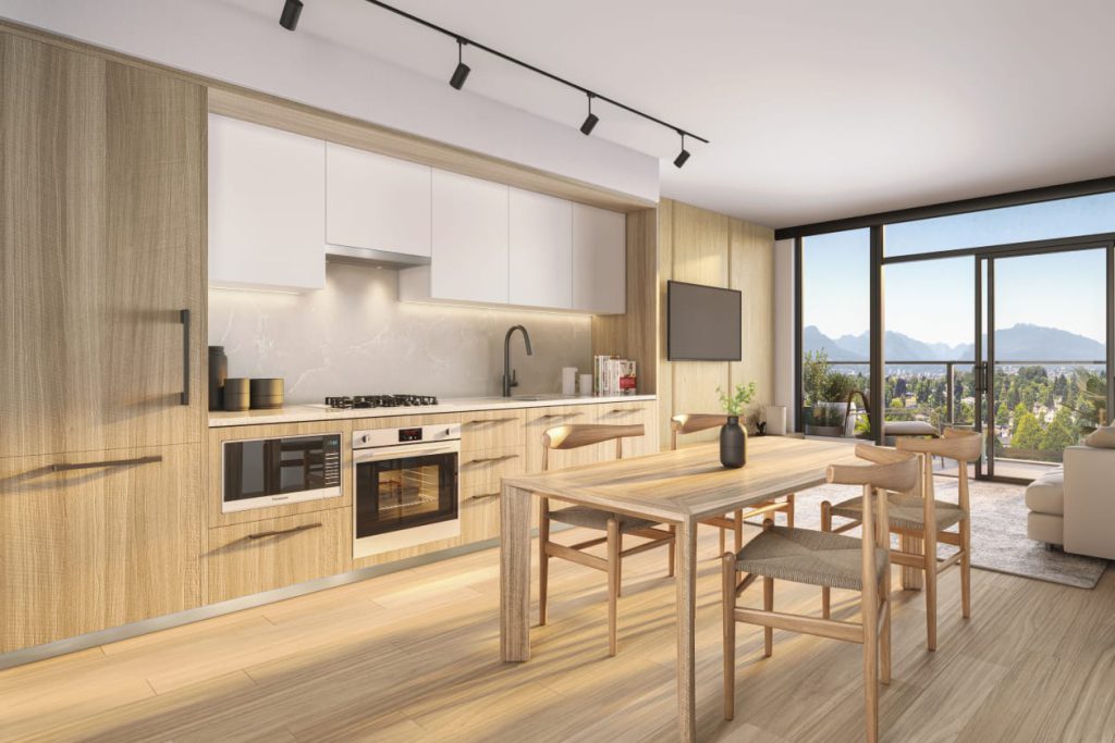 Frame Vancouver Condos - Kitchen Light Scheme